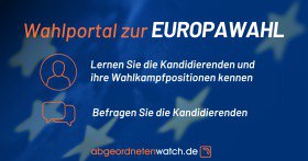 Die Europa-Wahl bei abgeordnetenwatch.de